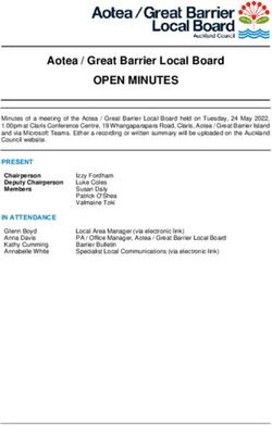 OPEN MINUTES Aotea / Great Barrier Local Board - Tuesday, 24 May 2022