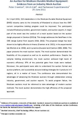 An Auction for Medicare Durable Medical Equipment: Evidence from an Industry Mock Auction