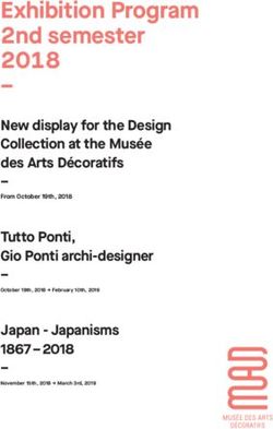Exhibition Program 2nd semester 2018 - New display for the Design Collection at the Mus&eacute;e des Arts D&eacute;coratifs - Mus&eacute;e des Arts ...