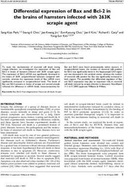 Differential expression of Bax and Bcl-2 in the brains of hamsters infected with 263K scrapie agent