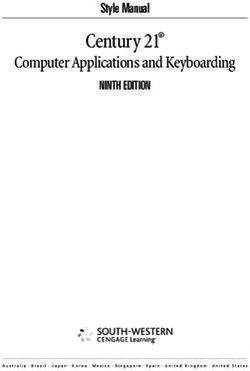 Century 21 Computer Applications and Keyboarding - Style Manual