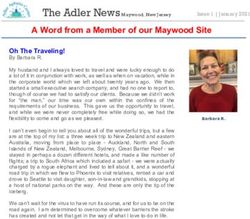 A Word from a Member of our Maywood Site - Adler Aphasia Center