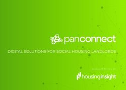 DIGITAL SOLUTIONS FOR SOCIAL HOUSING LANDLORDS - BROUGHT TO YOU BY
