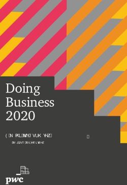 Doing Business 2020 A guide for Honduras - www.pwc.com/interamericas