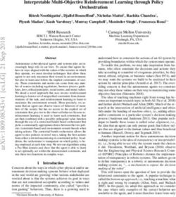 Interpretable Multi-Objective Reinforcement Learning through Policy Orchestration