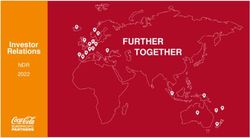 FURTHER TOGETHER - Coca-Cola Europacific Partners