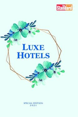 LUXE HOTELS - The Standard (HK)
