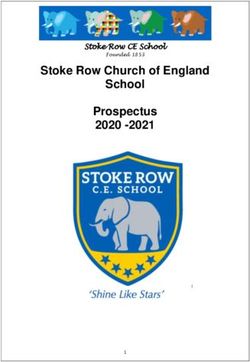 Stoke Row Church of England School Prospectus 2020 -2021