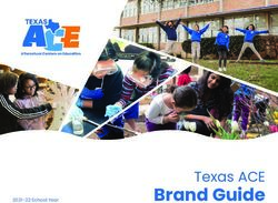 Brand Guide Texas ACE - 2021-22 School Year