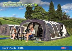 Family Tents 2018 - Outdoor Revolution
