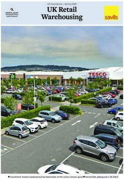 UK Retail Warehousing - Savills