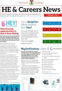 HE & Careers News Hymers College