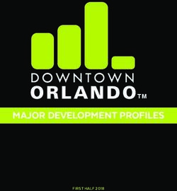 MAJOR DEVELOPMENT PROFILES - Downtown Orlando