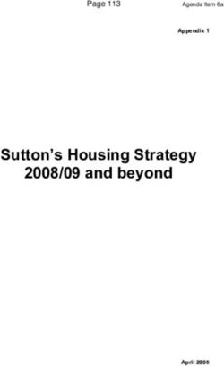Sutton's Housing Strategy 2008/09 and beyond - Meetings ...