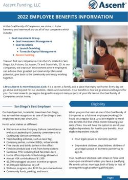 2022 EMPLOYEE BENEFITS INFORMATION - Ascent Funding