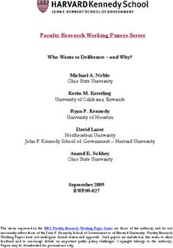 Faculty Research Working Papers Series