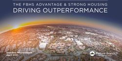 DRIVING OUTPERFORMANCE - THE FBHS ADVANTAGE & STRONG HOUSING - Investor Presentation April 2021