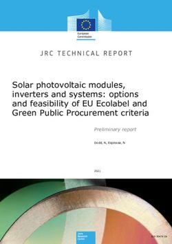 Solar photovoltaic modules, inverters and systems: options and feasibility of EU Ecolabel and Green Public Procurement criteria - Preliminary report