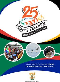 HIGHLIGHTS OF THE 25 YEARS - OF FREEDOM AND DEMOCRACY - Government Communication and ...