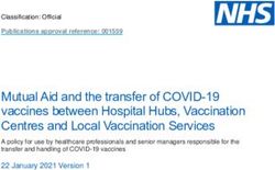 Mutual Aid and the transfer of COVID-19 vaccines between Hospital Hubs, Vaccination Centres and Local Vaccination Services
