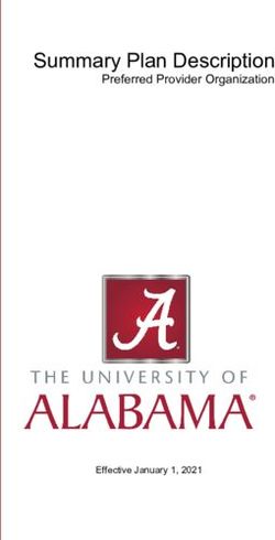 Summary Plan Description - Preferred Provider Organization - Effective January 1, 2021 - The ...