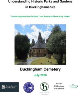 Buckingham Cemetery - Understanding Historic Parks and Gardens in Buckinghamshire