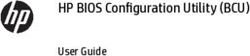 HP BIOS Configuration Utility (BCU) - User Guide - FTP ...