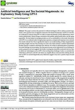 Artificial Intelligence and Ten Societal Megatrends: An Exploratory Study Using GPT-3