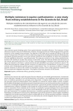 Multiple resistance in equine cyathostomins: a case study from military establishments in Rio Grande do Sul, Brazil - SciELO