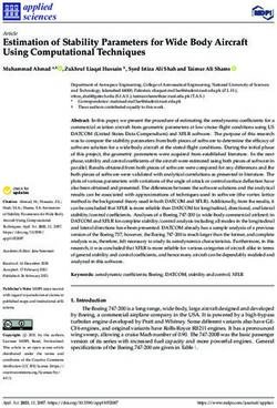 Estimation of Stability Parameters for Wide Body Aircraft Using Computational Techniques