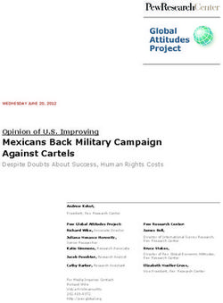 Mexicans Back Military Campaign Against Cartels