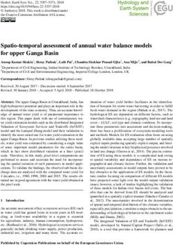 Spatio-temporal assessment of annual water balance models for upper Ganga Basin - HESS