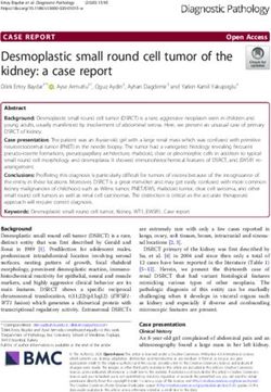 Desmoplastic small round cell tumor of the kidney: a case report - Diagnostic ...