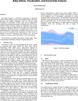 Baby Names, Visualization, and Social Data Analysis