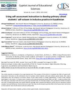 Cypriot Journal of Educational Sciences - UN-PUB.EU