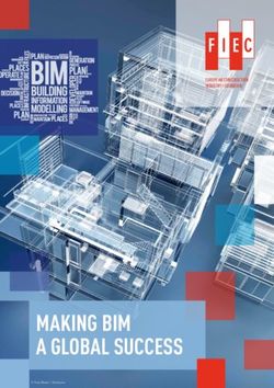 MAKING BIM A GLOBAL SUCCESS - EUROPEAN CONSTRUCTION INDUSTRY FEDERATION - LBB Bayern