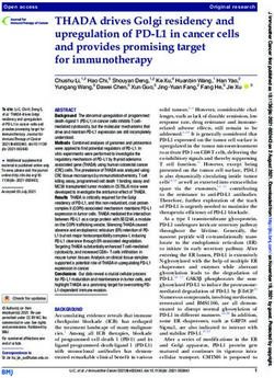 THADA drives Golgi residency and upregulation of PD- L1 in cancer cells and provides promising target for immunotherapy