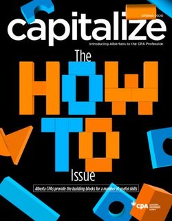 Capitalize The - Issue Alberta CPAs provide the building blocks for a number of useful skills - CPA Alberta