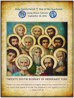 Star of the Sea Parish - Holy Family Parish - Living Water Catholic