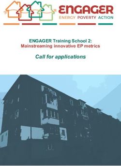 Call for applications - ENGAGER Training School 2: Mainstreaming innovative EP metrics - ENGAGER COST