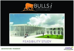 BULLS i - FEASIBILITY STUDY - COMMUNITY CENTRE - Rangitikei District Council