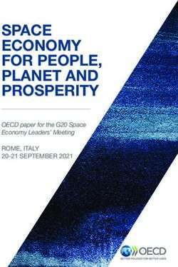 SPACE ECONOMY FOR PEOPLE, PLANET AND PROSPERITY - ROME, ITALY 20-21 ...