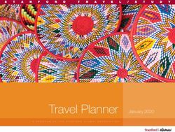 Travel Planner January 2020 - Stanford Alumni Association