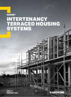 INTERTENANCY TERRACED HOUSING SYSTEMS - KOROK - KOROK ...