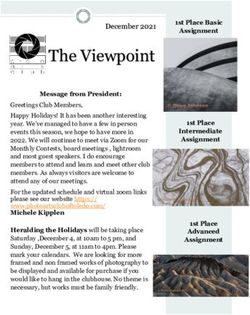 The Viewpoint - Photo Arts Club of Toledo
