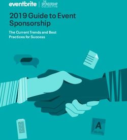 A - 2019 Guide to Event Sponsorship The Current Trends and Best Practices for Success - American Public Gardens ...
