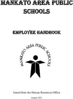 MANKATO AREA PUBLIC SCHOOLS - EMPLOYEE HANDBOOK - Issued from the Human Resources Office