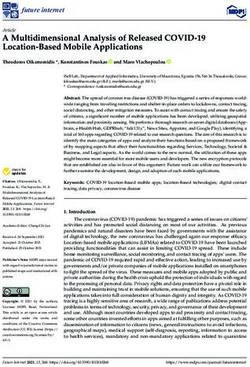 A Multidimensional Analysis of Released COVID-19 Location-Based Mobile Applications