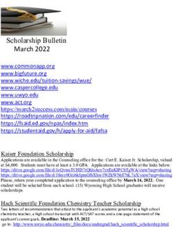 Scholarship Bulletin March 2022 - NATRONA COUNTY HIGH ...