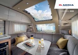Caravans 2020 - Adria Mobil